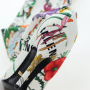 GUCCI x BALENCIAGA The Hacker Project Floral Long Heels Canvas Auth am12373SAM-8
