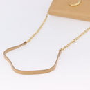 Chloe C Chain Shoulder Bag Leather Beige Gold Tone Auth am12374V-7