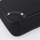 BURBERRY Nova Check Shoulder Bag Canvas Black Beige Auth am12376V-15