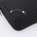 BURBERRY Nova Check Shoulder Bag Canvas Black Beige Auth am12376V-9