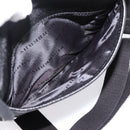 BURBERRY Nova Check Shoulder Bag Canvas Black Beige Auth am12376V-22
