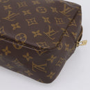 LOUIS VUITTON Monogram Trousse Toilette 28 Clutch Bag M47522 LV Auth am12377A-15