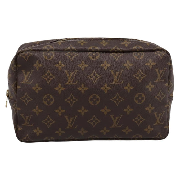 LOUIS VUITTON Monogram Trousse Toilette 28 Clutch Bag M47522 LV Auth am12377A