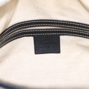 GUCCI GG Supreme Shoulder Bag PVC Navy Silver 246881 Auth am12385A-15