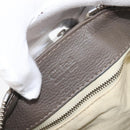 Chloe Paddington Hand Bag Leather Gray Silver Auth am12387V-20