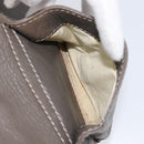 Chloe Paddington Hand Bag Leather Gray Silver Auth am12387V-25