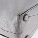 Miu Miu Shoulder Bag Leather Silver R1129C Auth am12389A-10