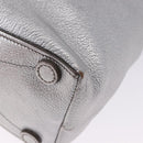 Miu Miu Shoulder Bag Leather Silver R1129C Auth am12389A-18