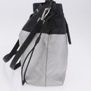 Miu Miu Shoulder Bag Leather Silver R1129C Auth am12389A-4