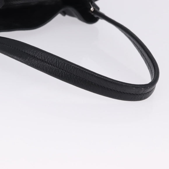 Miu Miu Shoulder Bag Leather Silver R1129C Auth am12389A