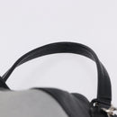 Miu Miu Shoulder Bag Leather Silver R1129C Auth am12389A-14