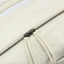 BALENCIAGA The box Hand Bag Leather 2way White 145694 Auth am12395V-20