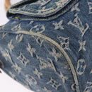 LOUIS VUITTON Monogram Denim Neo Speedy Hand Bag Blue M95019 LV Auth am12396SAM-9