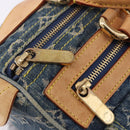 LOUIS VUITTON Monogram Denim Neo Speedy Hand Bag Blue M95019 LV Auth am12396SAM-18