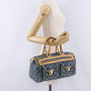 LOUIS VUITTON Monogram Denim Neo Speedy Hand Bag Blue M95019 LV Auth am12396SAM-28