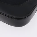 GUCCI GG Canvas Jackie Shoulder Bag Black Silver 001 3306 2684 Auth am12397V-13