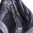 GUCCI GG Canvas Jackie Shoulder Bag Black Silver 001 3306 2684 Auth am12397V-17