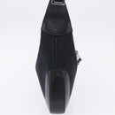 GUCCI GG Canvas Jackie Shoulder Bag Black Silver 001 3306 2684 Auth am12397V-5