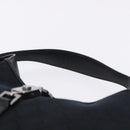 GUCCI GG Canvas Jackie Shoulder Bag Black Silver 001 3306 2684 Auth am12397V-8
