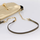 GUCCI Animalier Tiger Head Chain Bag Leather Gold 001 4113 2123 Auth am12398V-7