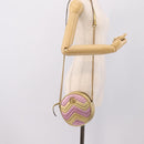 GUCCI Chain Shoulder Bag Leather Gold 550154 Auth am12399V-21