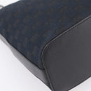 GUCCI GG Canvas Shoulder Bag Black Silver 001 3814 Auth am12400V-13