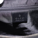 GUCCI GG Canvas Shoulder Bag Black Silver 001 3814 Auth am12400V-15