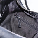 GUCCI GG Canvas Shoulder Bag Black Silver 001 3814 Auth am12400V-19