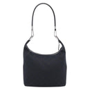 GUCCI GG Canvas Shoulder Bag Black Silver 001 3814 Auth am12400V-3