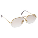 CARTIER Trinity Sunglasses metal Gold Auth am12402M-1