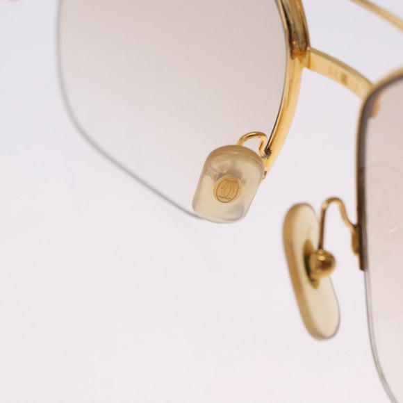 CARTIER Trinity Sunglasses metal Gold Auth am12402M