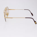 CARTIER Trinity Sunglasses metal Gold Auth am12402M-8