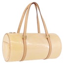 LOUIS VUITTON Monogram Vernis Bedford Hand Bag Beige M91006 LV Auth am12403V-1