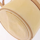 LOUIS VUITTON Monogram Vernis Bedford Hand Bag Beige M91006 LV Auth am12403V-16
