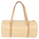 LOUIS VUITTON Monogram Vernis Bedford Hand Bag Beige M91006 LV Auth am12403V-2
