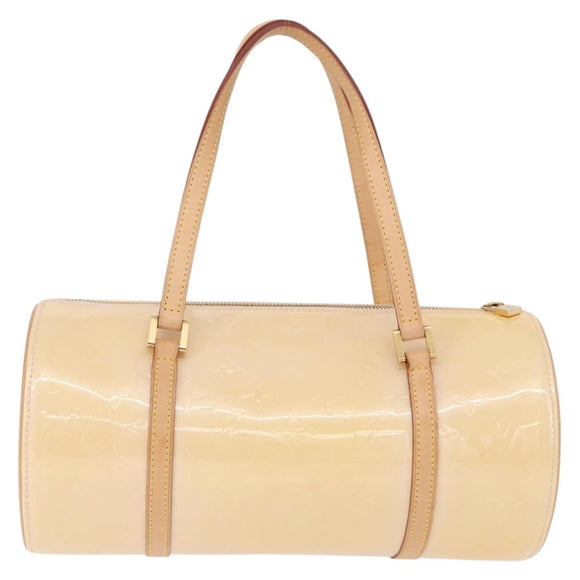 LOUIS VUITTON Monogram Vernis Bedford Hand Bag Beige M91006 LV Auth am12403V