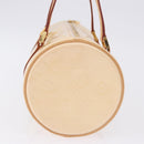 LOUIS VUITTON Monogram Vernis Bedford Hand Bag Beige M91006 LV Auth am12403V-3