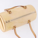 LOUIS VUITTON Monogram Vernis Bedford Hand Bag Beige M91006 LV Auth am12403V-6