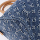LOUIS VUITTON Monogram Denim Neo Speedy Hand Bag Blue M95019 LV Auth am12404SM-15