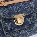 LOUIS VUITTON Monogram Denim Neo Speedy Hand Bag Blue M95019 LV Auth am12404SM-18