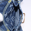 LOUIS VUITTON Monogram Denim Neo Speedy Hand Bag Blue M95019 LV Auth am12404SM-25