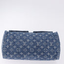 LOUIS VUITTON Monogram Denim Neo Speedy Hand Bag Blue M95019 LV Auth am12404SM-5