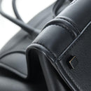 CELINE Luggage Phantom Hand Bag Leather Black Auth am12412M-15