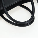 CELINE Luggage Phantom Hand Bag Leather Black Auth am12412M-7