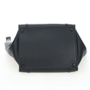 CELINE Luggage Phantom Hand Bag Leather Black Auth am12412M-5