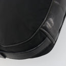 PRADA Shoulder Bag Nylon Leather Black Silver Auth am12415V-8