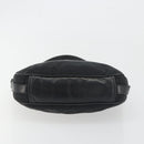 PRADA Shoulder Bag Nylon Leather Black Silver Auth am12415V-5