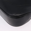GUCCI Jackie Shoulder Bag Leather Black Silver 001 3346 Auth am12416V-13