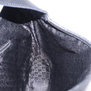 GUCCI Jackie Shoulder Bag Leather Black Silver 001 3346 Auth am12416V-17