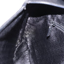 GUCCI Jackie Shoulder Bag Leather Black Silver 001 3346 Auth am12416V-18
